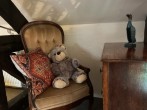 Chair with teddy